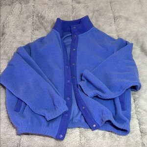pacsun blue button jacket